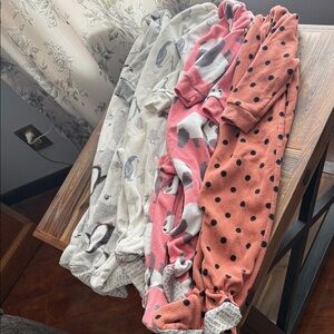 Carter's Kids Pajamas Set - Pink, Gray, and Orange